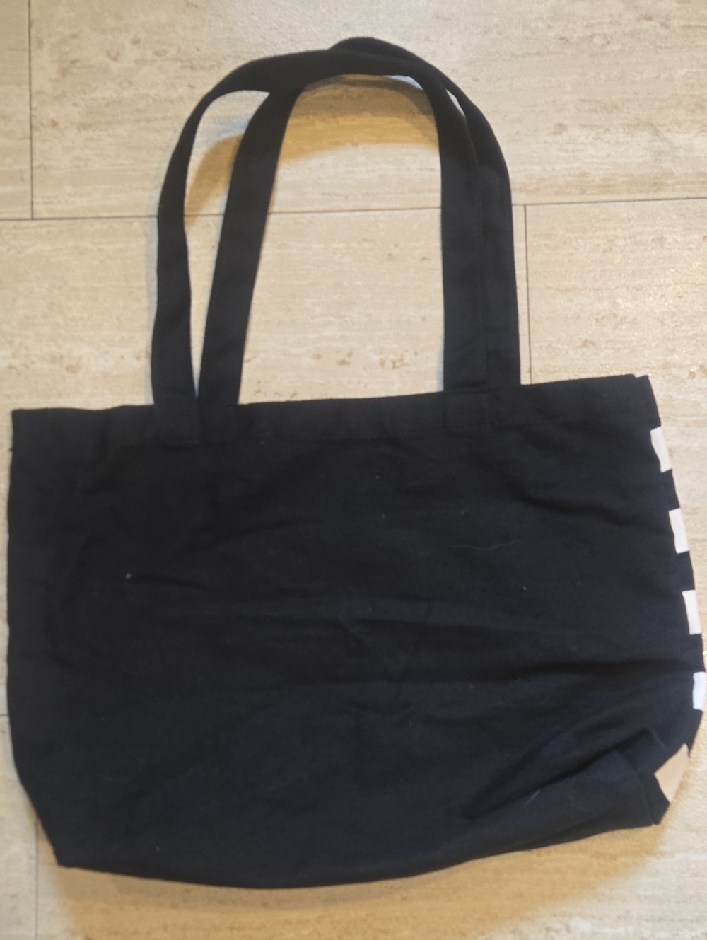 Sephora Black/White Striped Lipstick Tote Bag - Picture 6 of 8